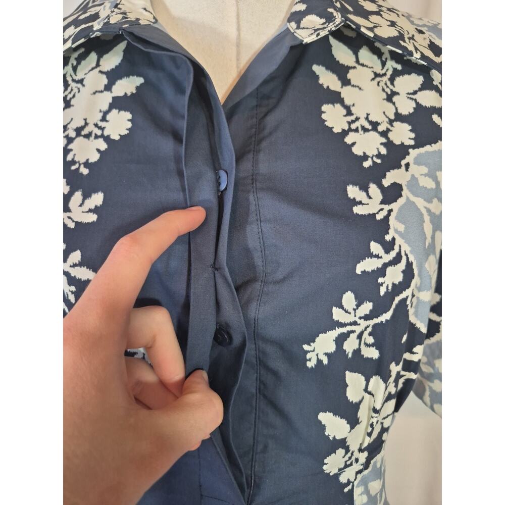 Tuckernuck Blue Fog Delaney Cotton Maxi Dress New Small - Picture 4 of 12